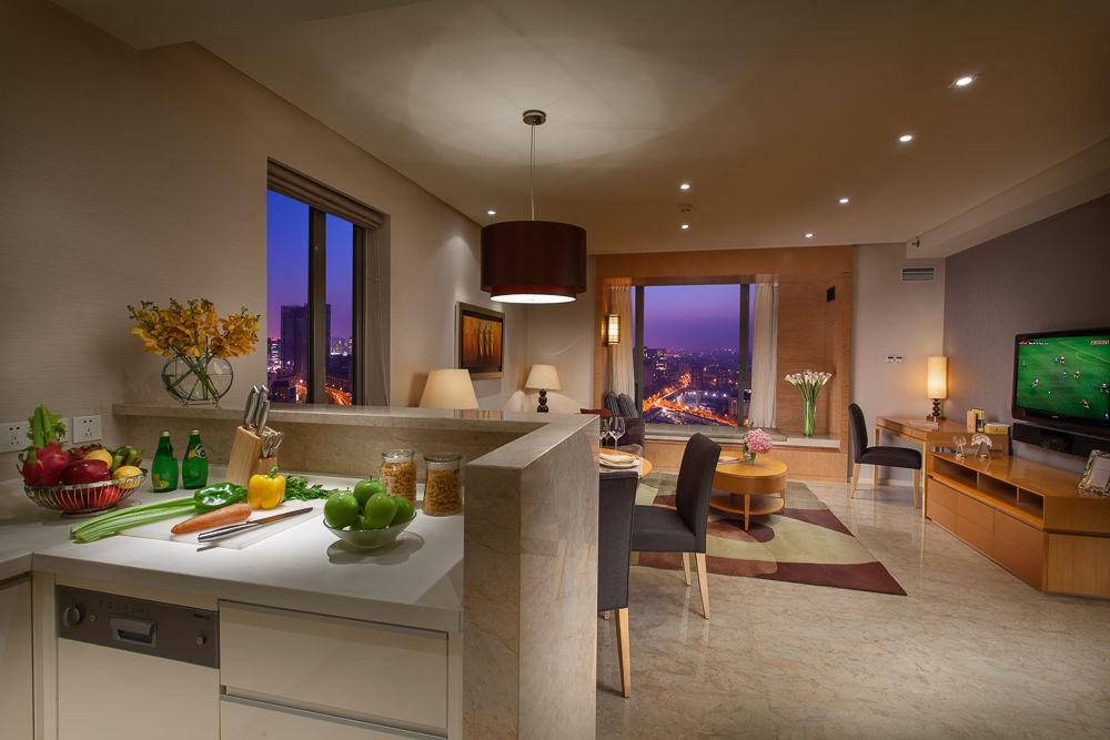 Oakwood Residence Beijing Pequim Exterior foto