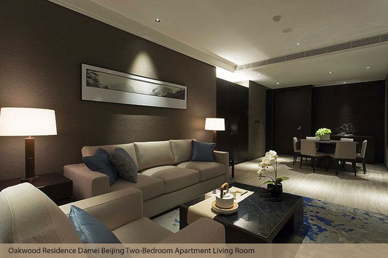 Oakwood Residence Beijing Pequim Exterior foto