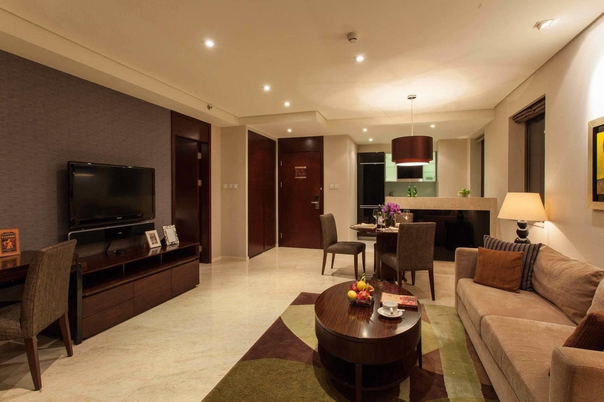 Oakwood Residence Beijing Pequim Exterior foto