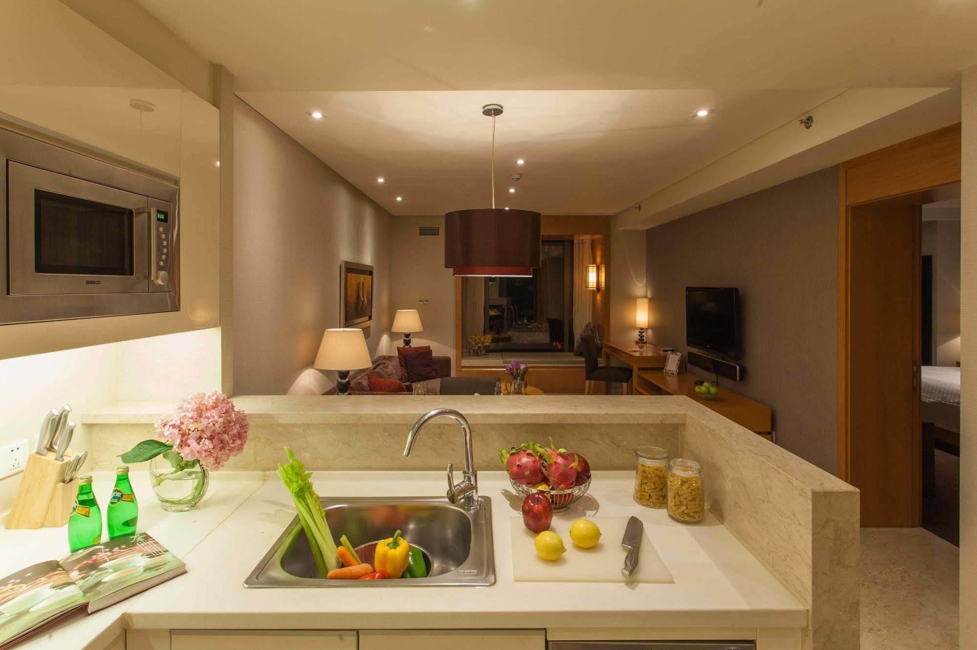 Oakwood Residence Beijing Pequim Exterior foto