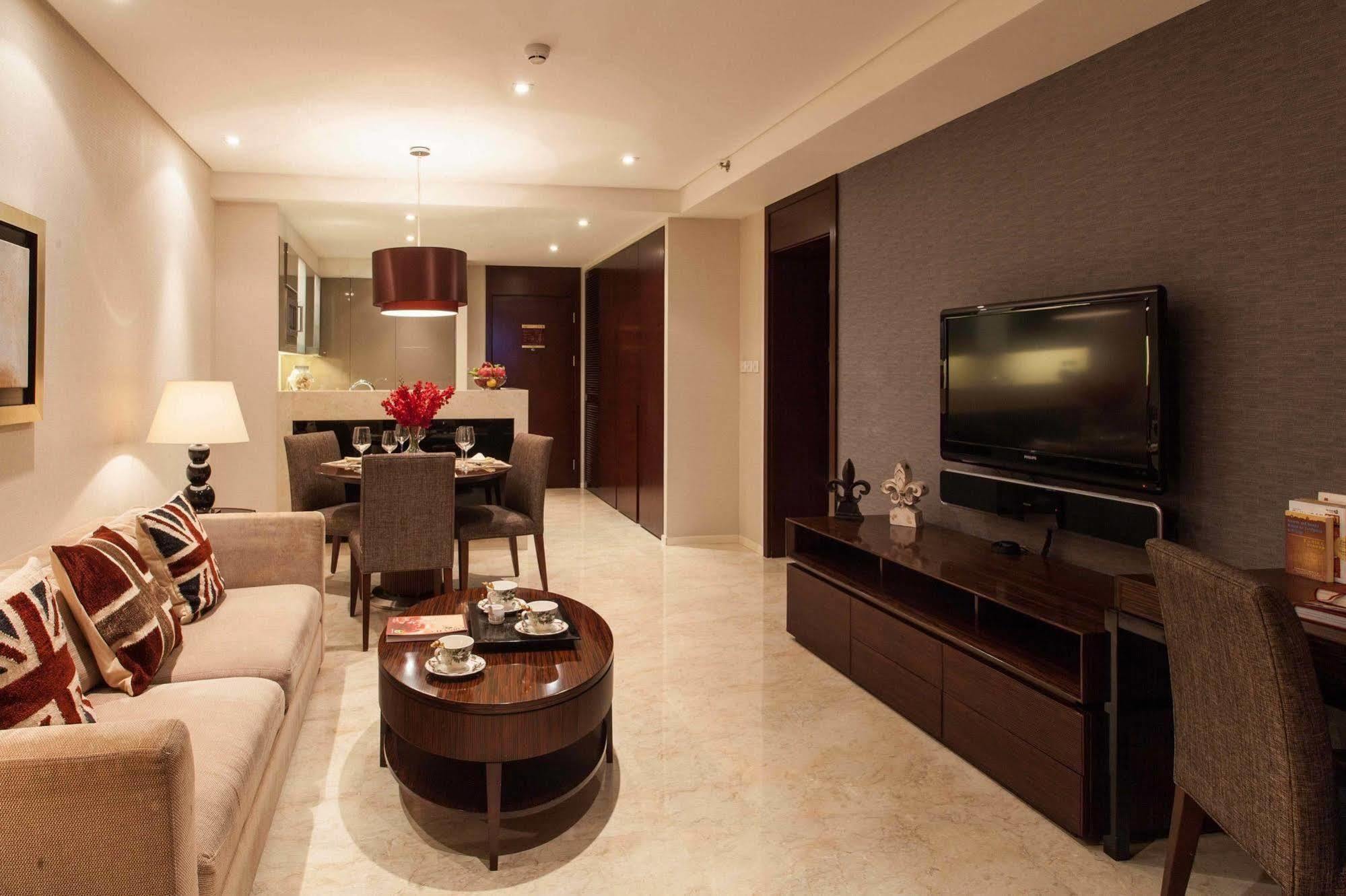 Oakwood Residence Beijing Pequim Exterior foto